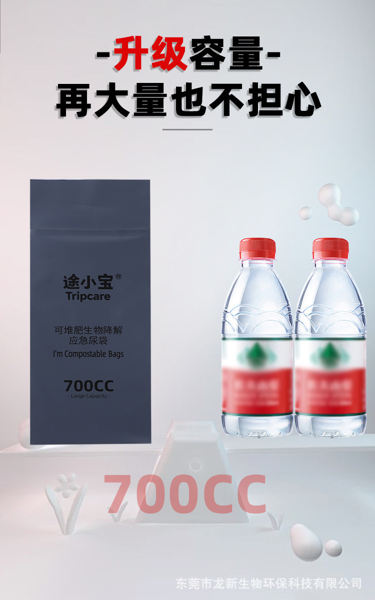 Emergency Urine Bag, Disposable Urination Device, Unisex, Biodegradable, Travel, Business Trip, Car-Mounted Urinal, Portable Toilet