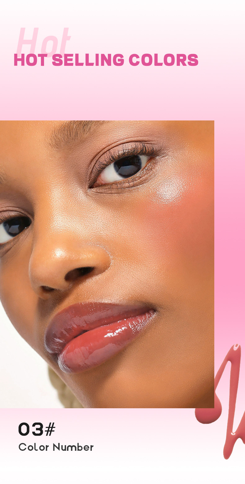 Pudaier Lip Plumping Gloss Moisturizing Ginger Non Fading Lipstick_voghion.com