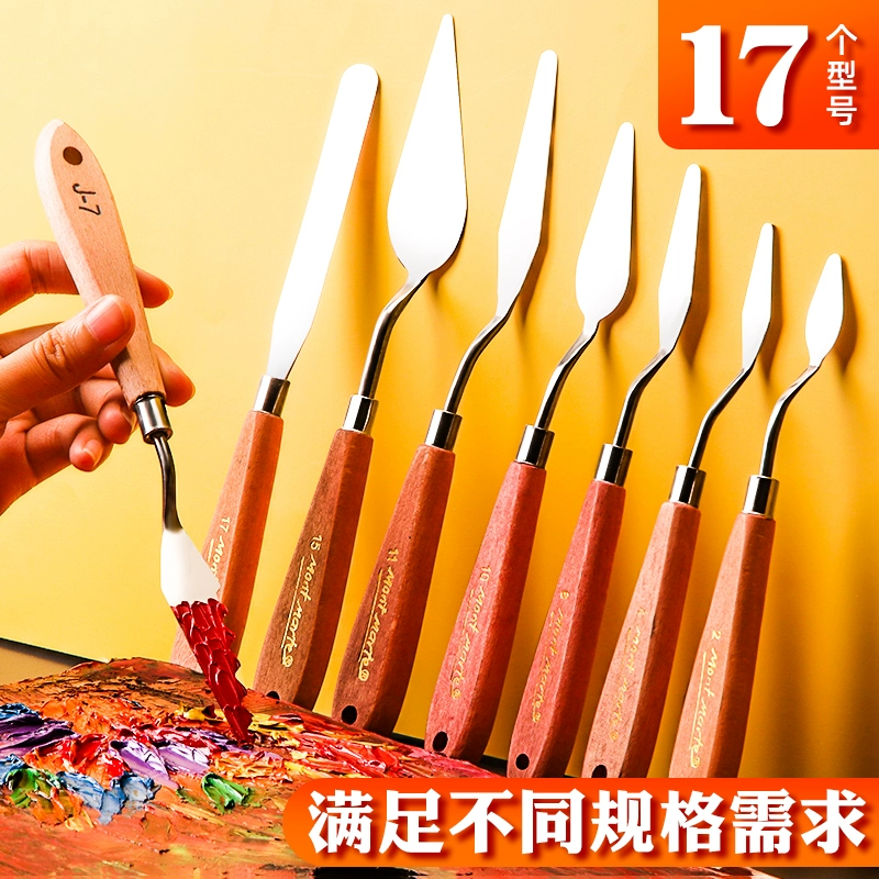 Картина маслом скребок акриловая гуашовая краска