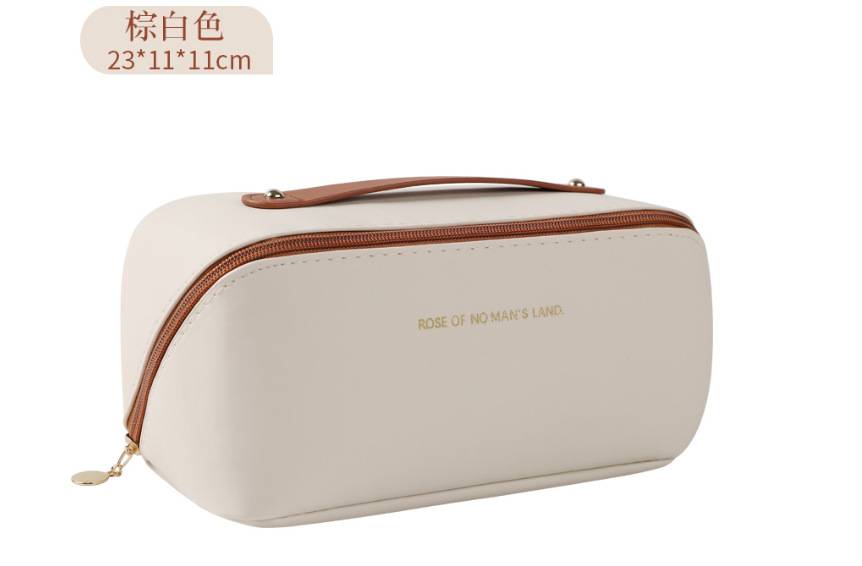 PU almohada bolsa de cosméticos portátil de viaje de gran capacidad bolsa de lavado de cosméticos de escritorio bolsa de almacenamiento de embalaje al por mayor