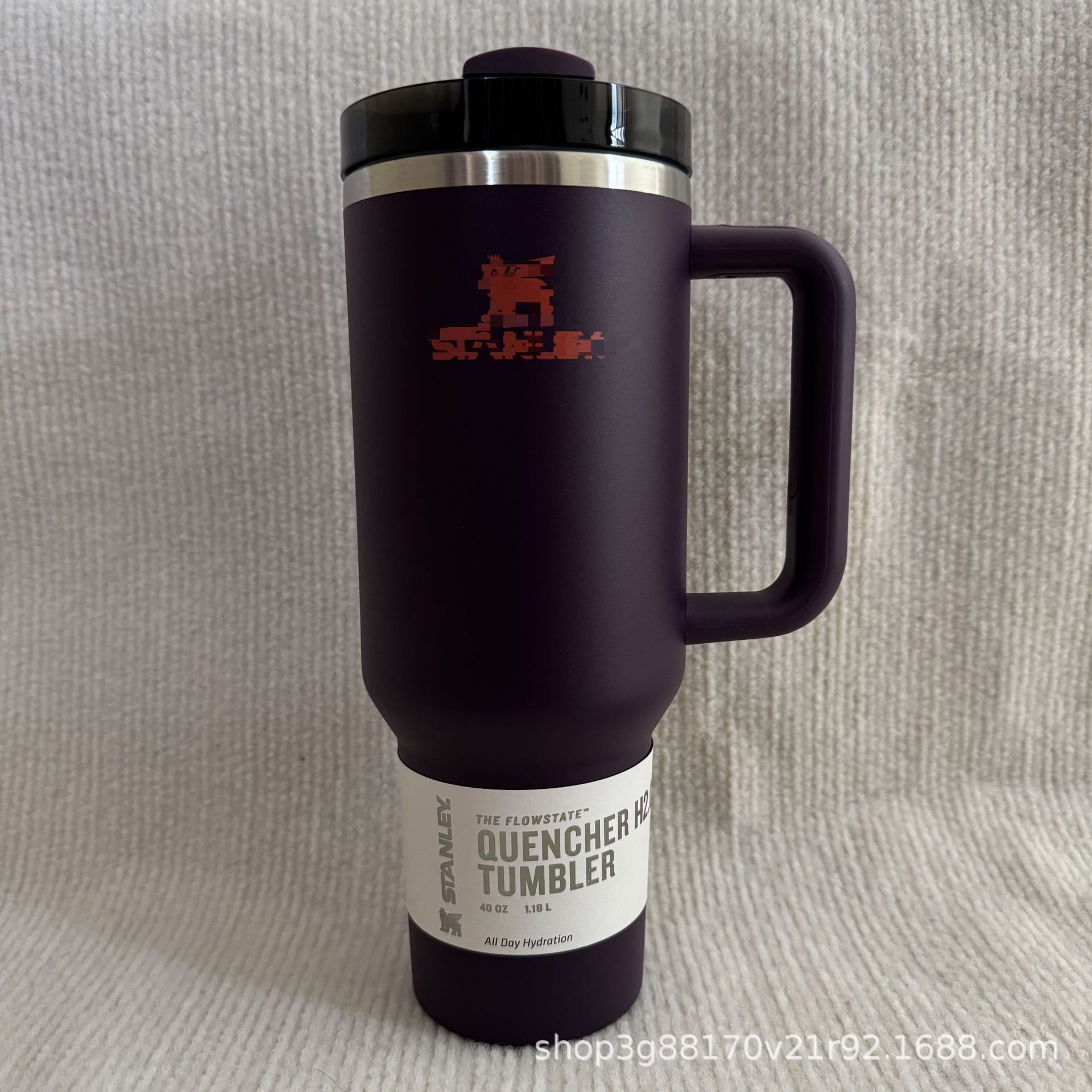 Explosión transfronteriza Stanley 304 acero inoxidable 40OZ taza de automóvil portátil taza de paja
