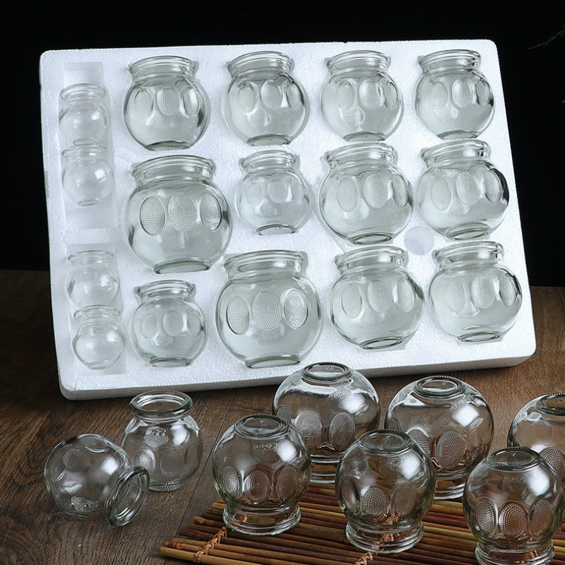 Утолщенное стеклянное устройство для банок для традиционной китайской медицины, салон красоты, специальное устройство для вакуумных банок для поглощения влаги, вакуумное устройство для домашнего использования, полный набор банок для банок