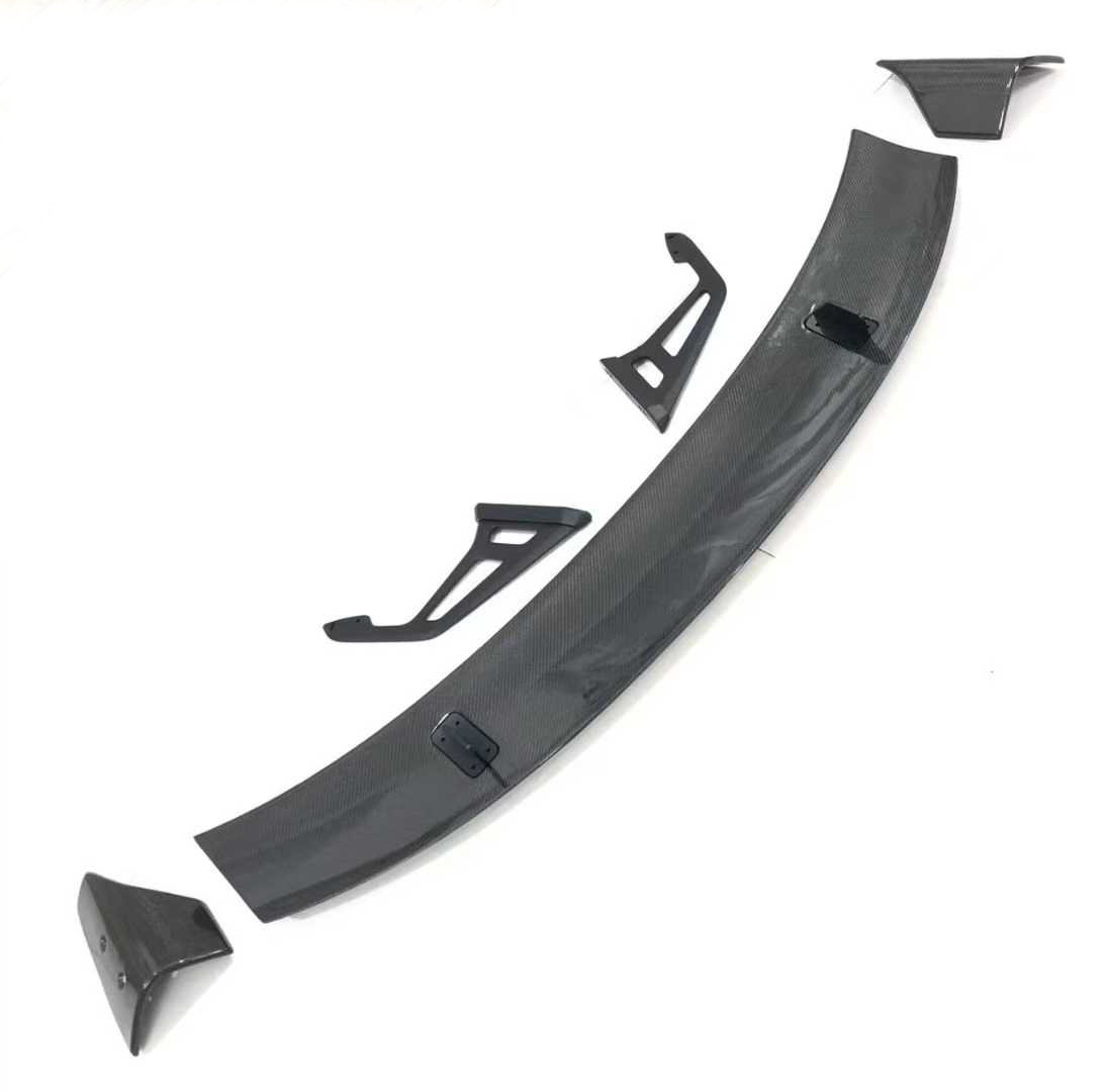 Carbon Fiber Adr Rear Wing with Bracket and Wind Stabilizer Wing, Toyota Brz Modified Exterior Parts