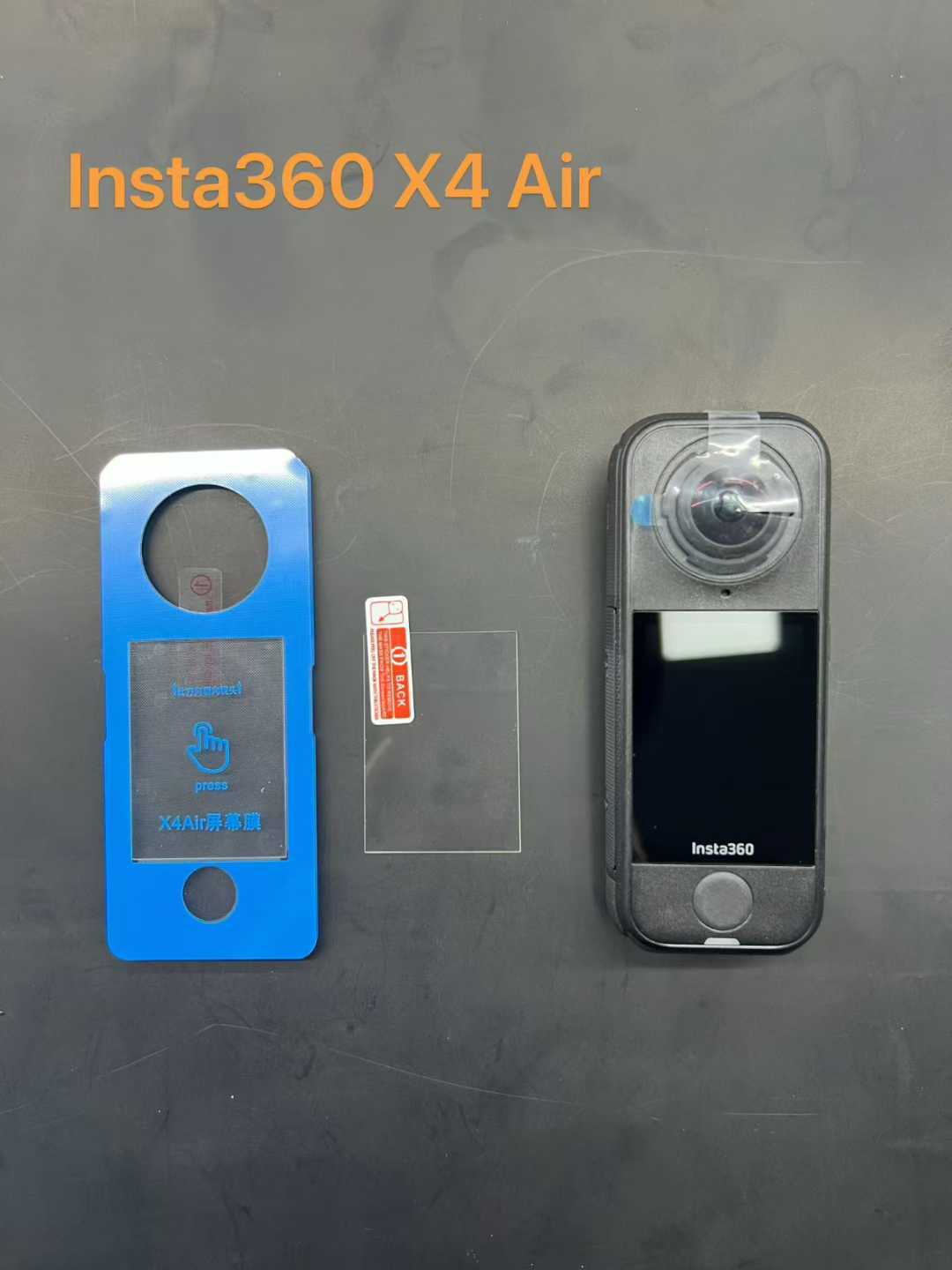 Aplicable para Shadow Stone Insta360 X4air película de pantalla de posicionamiento de segundo adhesivo de alta definición película de vidrio a prueba de explosiones image 7