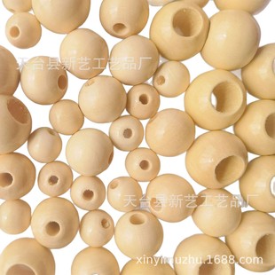 New art varnish 20mm hole 10mm large hole wood beads log beads beads beads lotus wood diy jewelry