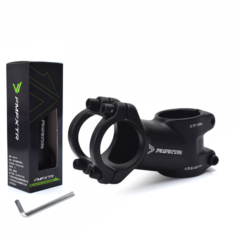 Bicicleta de pie hueco bicicleta de montaña ultraligera tubo de pie 31.8 más o menos 10 grados 17 grados grifo de bicicleta de aleación de aluminio