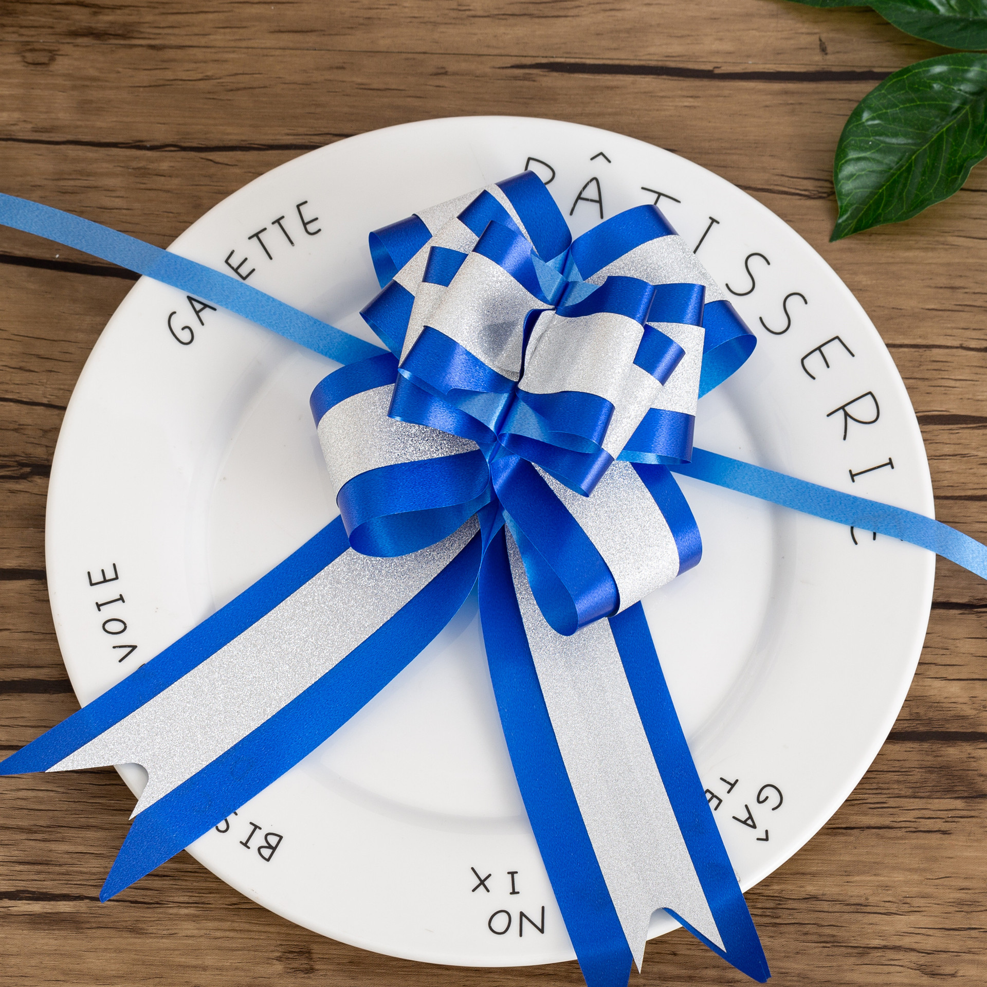 Arco boda coche decoración Garland regalo de boda coche cinta coche flor grande perezoso plástico mano Garland