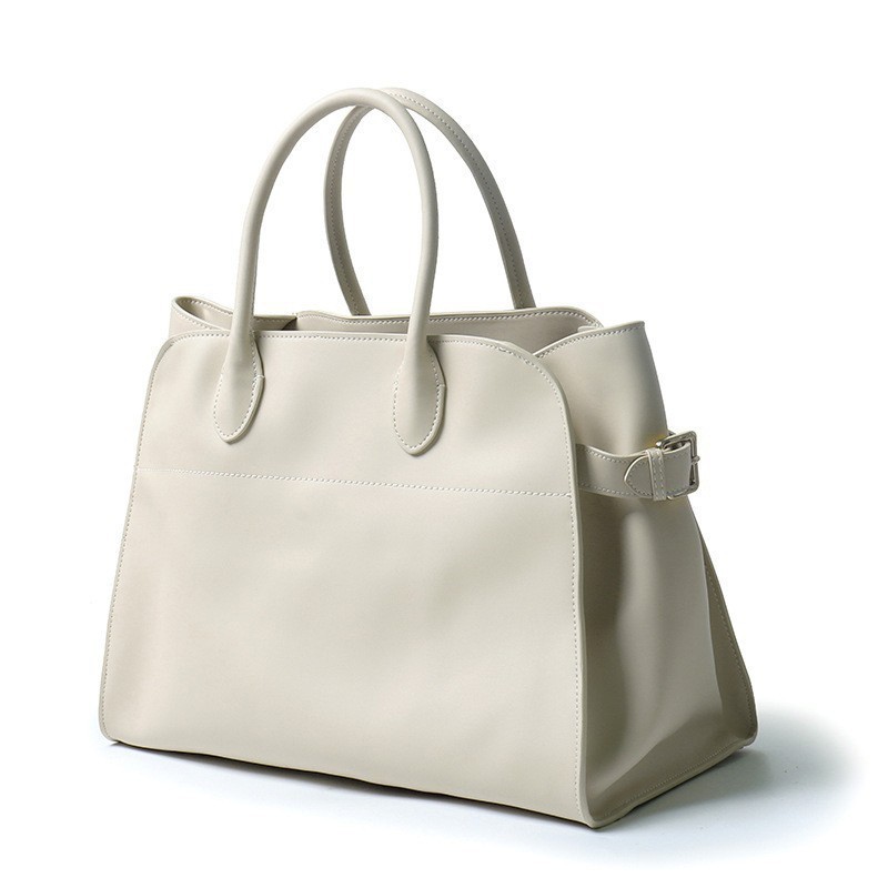 Retro New Large Capacity Tote Bag Versatile Commuter Shoulder Handbag Women's Boston Bag - Thumbnail 2