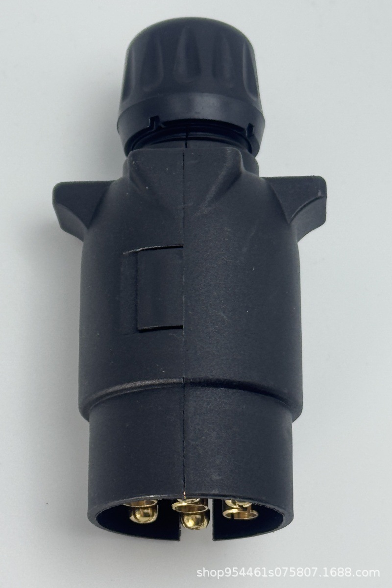 7-Core Plastic Plug 7-Core Plug Socket Plastic Foldableing Shell Trailer Connector Trailer Accessories 12V European Style