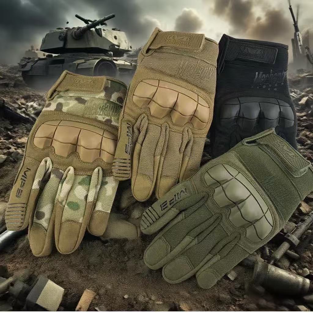 长指手套春秋成人舒适防滑耐磨防护防寒户外摩托车越野战术训练