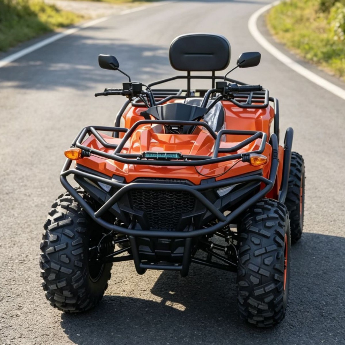 Montaña off-road kart bashan 350cc cuatro tracción motor motocicleta ATV cuatro tracciones suspensión independiente todo terreno