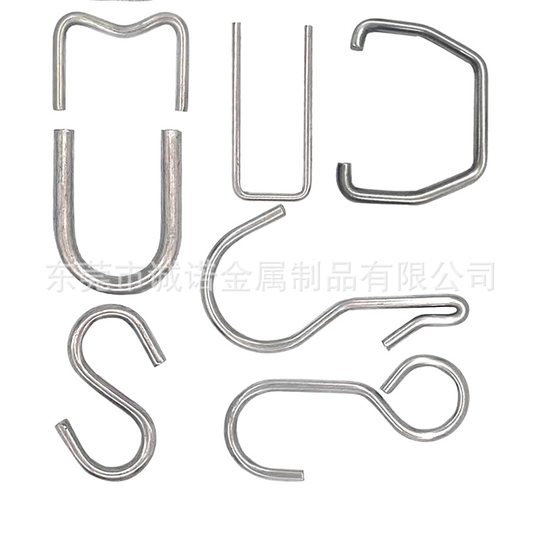 Factory wholesale stainless steel wire forming bending parts stainless steel stamping parts special-shaped iron wire bending processing