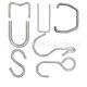Factory wholesale stainless steel wire forming bending parts stainless steel stamping parts special-shaped iron wire bending processing