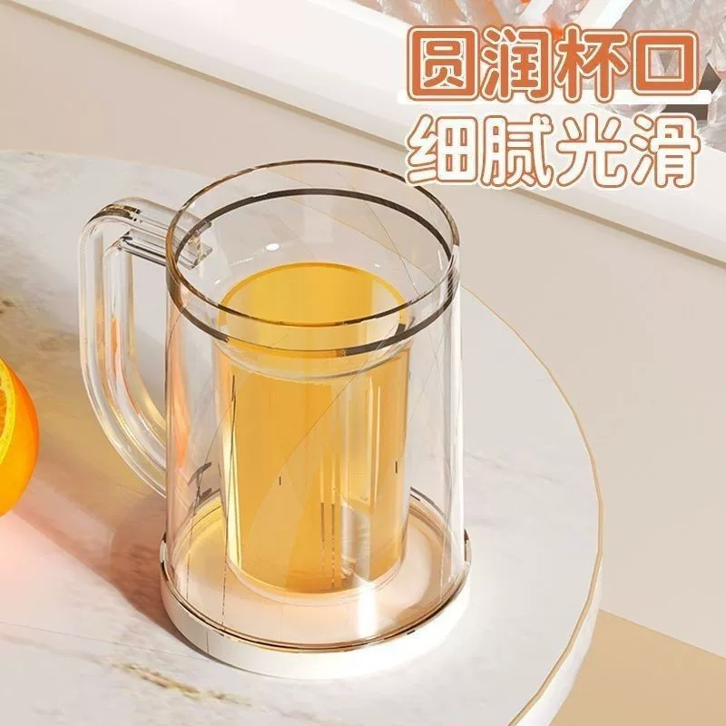 Summer double-layer iced refrigeration large capacity interlayer liquid refrigerator freezing household cup cold drink beer cup
