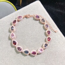 ��Ȼ����⾧ʯ���4*6mm.�ճ�ͨ�ڴ���925���y��18K���Ƕ �|