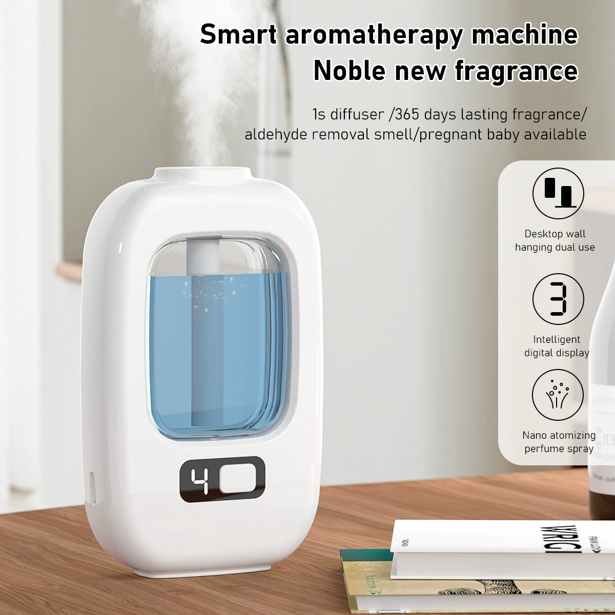 (Cross-border trading), automatic ultrasonic aroma diffuser, perfumed fresh aromatherapy