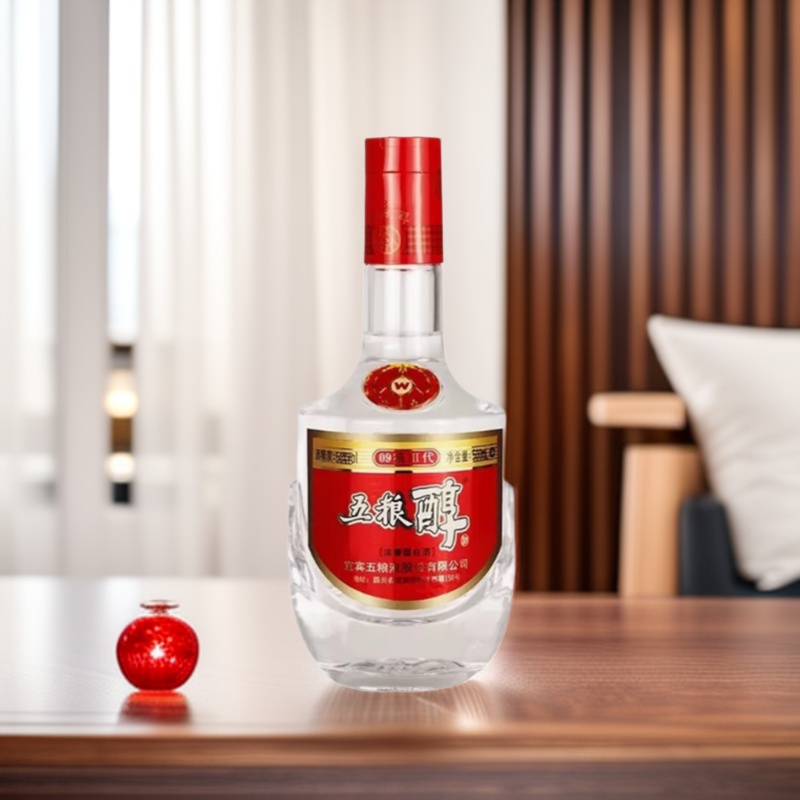 17年店铺五粮y白酒五粮醇三代35度50度45度浓香型500ml6瓶礼盒装