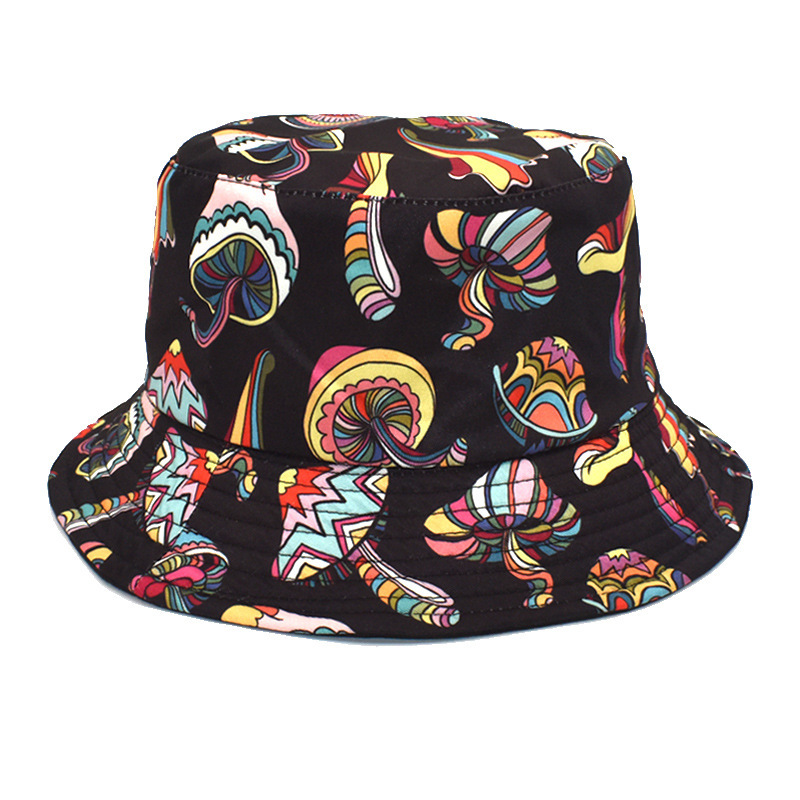 Unisex Casual Hip-hop Mushroom Wide Eaves Bucket Hat display picture 11