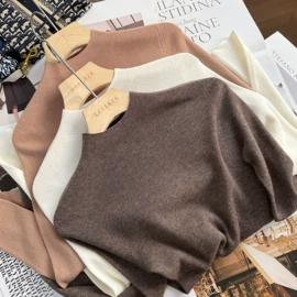 女式针织衫;女式打底衫;毛衣