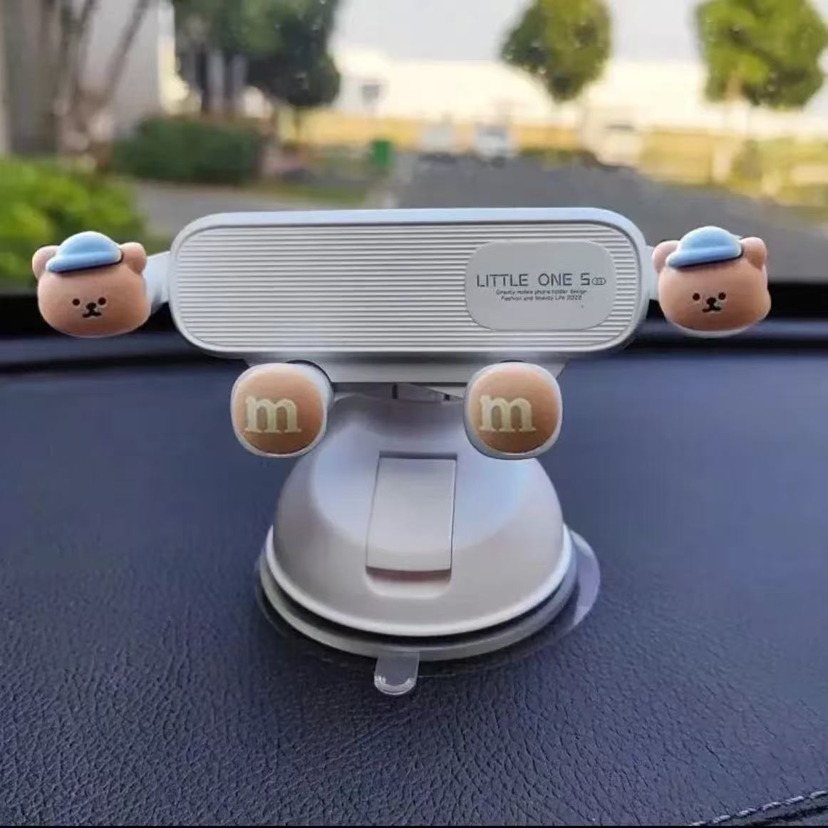 Katong – Car Phone Car phone holder - blue-hat-bear
