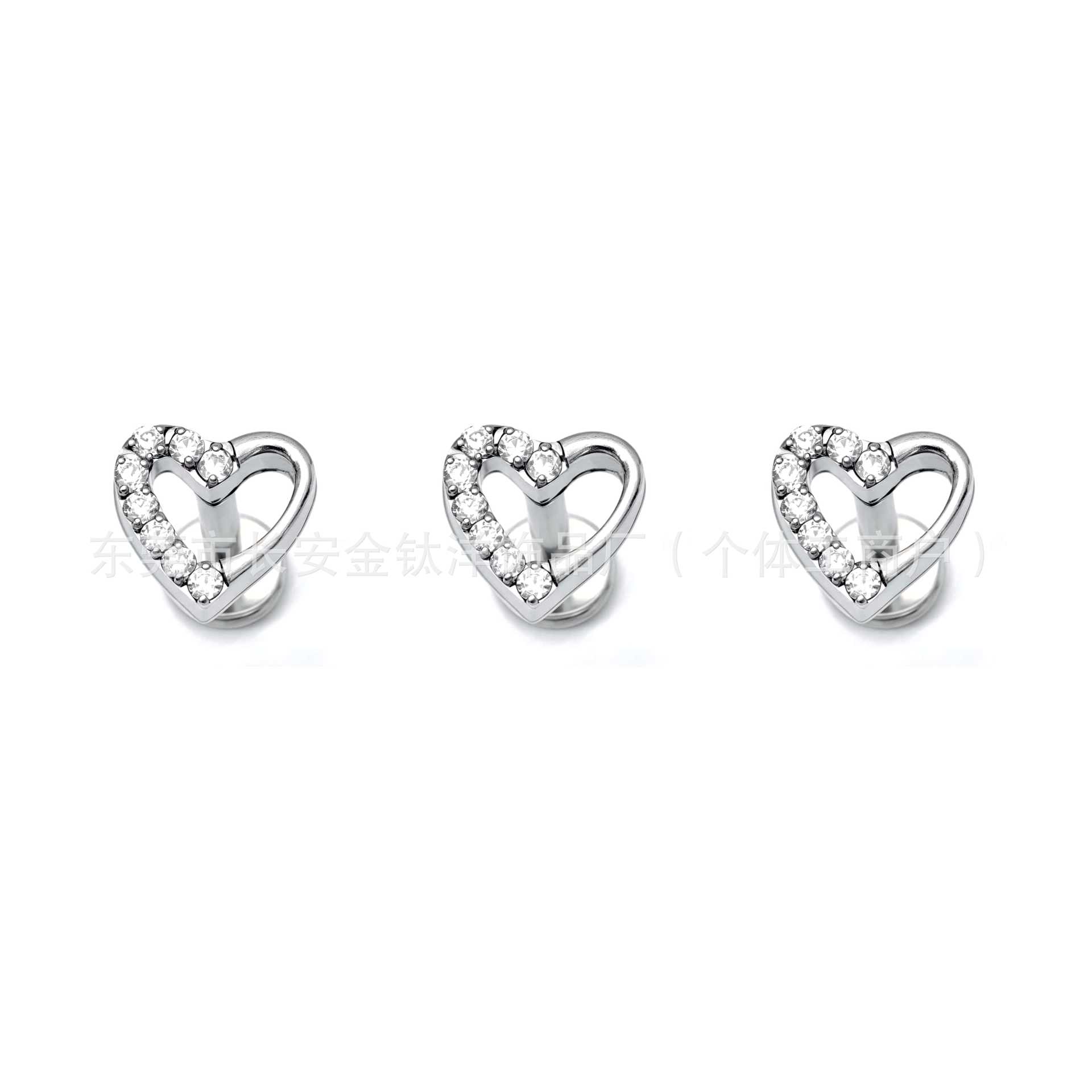 Labret piercing jewelry detail image