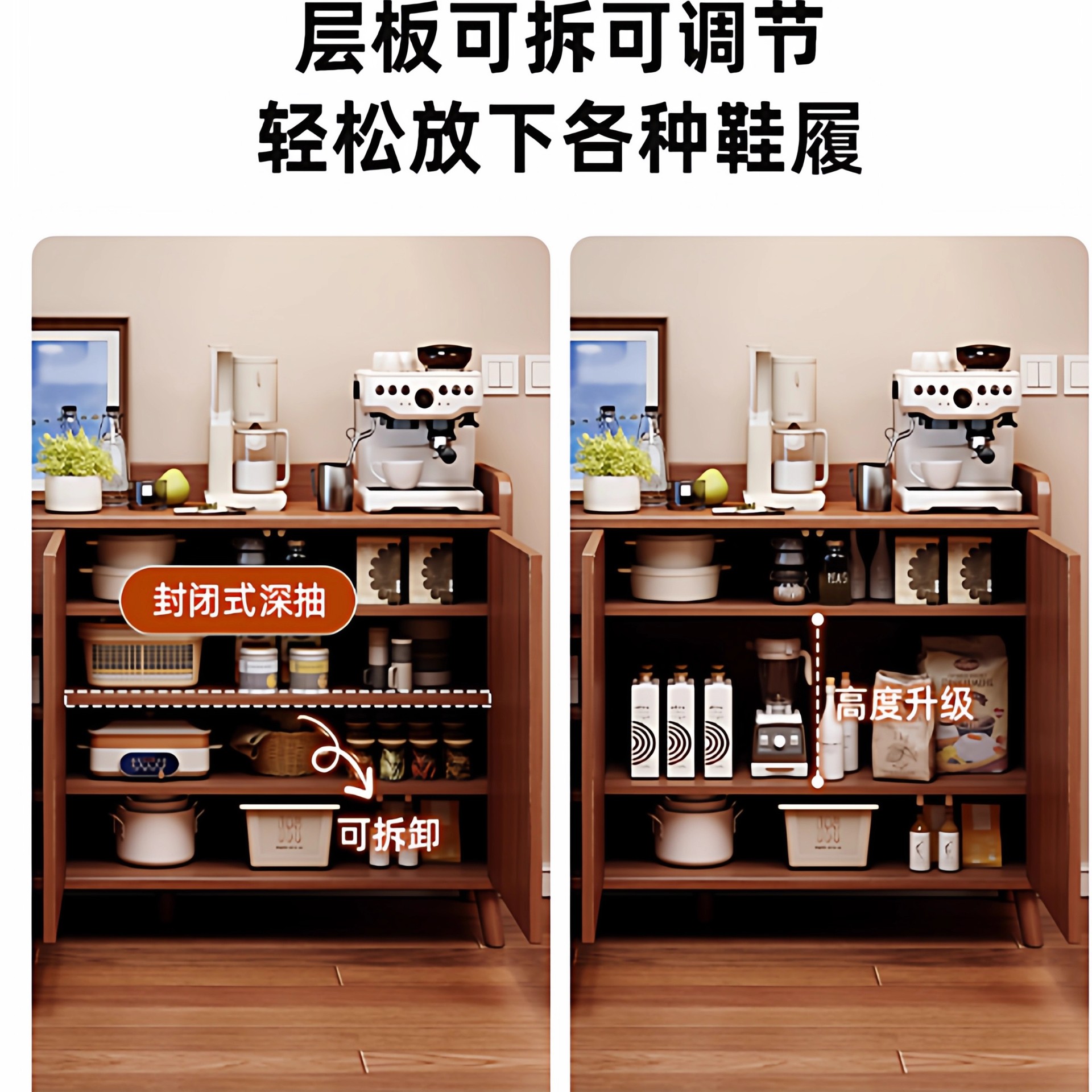 armario de té armario de salón armario de lado armario de estilo antiguo armario de almacenamiento de estilo medio armario de comedor armario de lado contra la pared armario de almacenamiento integrado