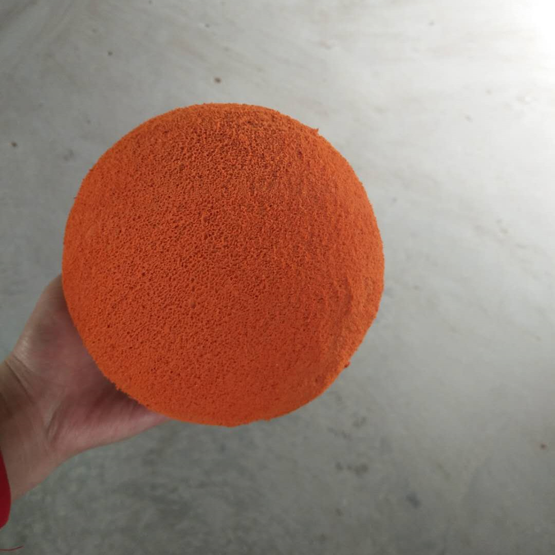 125管道清洗球 天泵清洗球 混凝土泵清洗球 地泵清洗球 泵清洗球