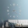 Simple Watch Big Hanging Clock Wall Hanging Creative Creative Hanging Clock Macri DIY CLOCK clock -style wall sticker clock