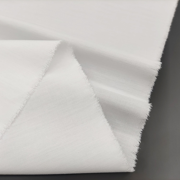 Proveedor de exportación de China mezcla de poliéster 65 Pct 35 Pct algodón cardado camisa tejido