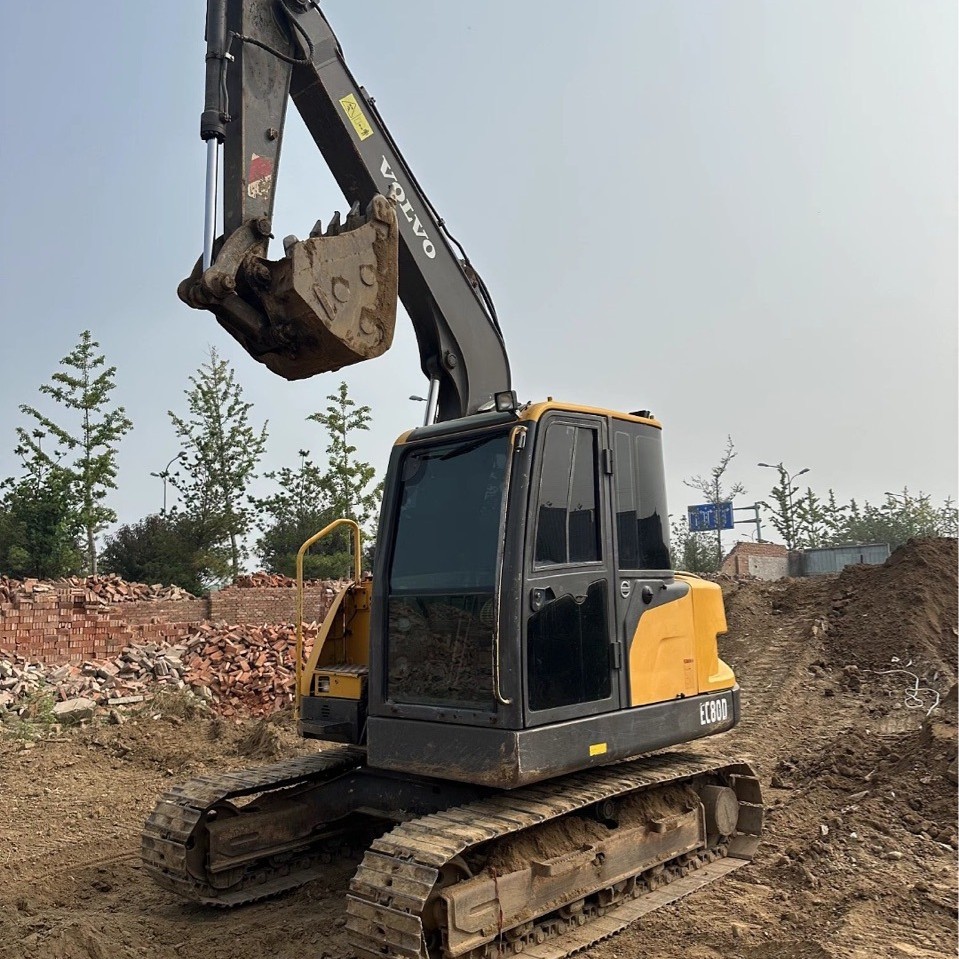 Exportaciones nacionales y extranjeras de segunda mano Volvo 80 85 95 60 70 75 pequeñas excavadoras ecológicas