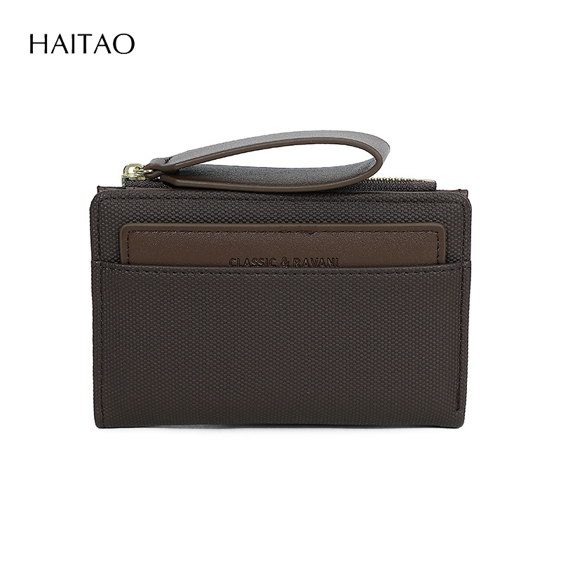 Nuevo bolso de mujer mujer alta sensación corta multi-tarjeta bolso de mano con bolso de tarjeta explosivo