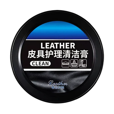 Car Cleaner Leather Interior Care Multifunctional Cream Wash-free Glazing Decontamination Cleaning Cream Household Leather Cleaning (Car wax) - 260g-leather-goods-cleaning-paste-maintenance