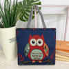 Ethnic shopping bag, capacious one-shoulder bag, suitable for import, ethnic style