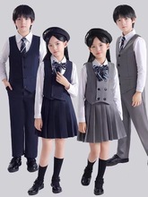 合唱演出服男女演讲比赛服装班服中小学生朗诵表演毕业照礼服