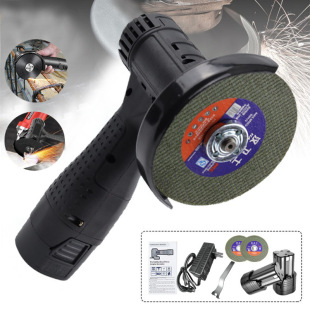 16.8V Mini Angle Grinder Lithium Electric Angle Grinder Household Handheld Polishing Machine Cutting Machine Angle Grinder