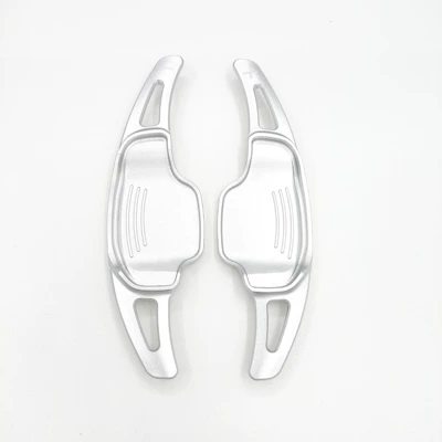 Suitable for Buick Gl8, Chevrolet Camaro, Opel Shift Paddles, Steering Wheel, Aluminum Alloy Interior Modification Car (Other Automotive Interior Supplies) - silver