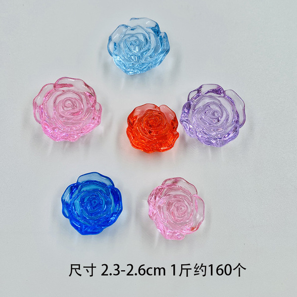 Realistic acrylic transparent ice cubes