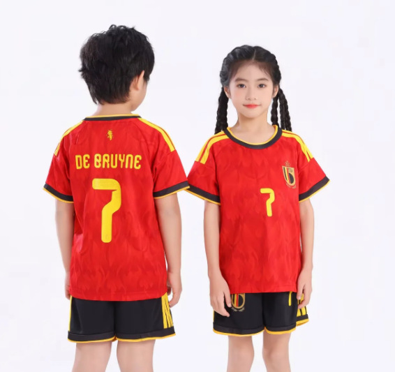 Camiseta de fútbol infantil Copa del Mundo 2026 Camiseta de fútbol nacional Estados Unidos Brasil Francia Alemania Camiseta infantil