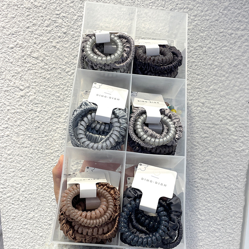 Gentle Hair Ties High Elasticity Durable Rope For Simple Styling_voghion.com