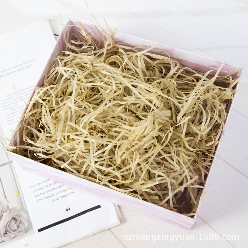 Boda caja de dulces de cumpleaños qixi regalo de San Valentín caja de regalo de la decoración de la viruta de seda de papel rallado de relleno de la image 15