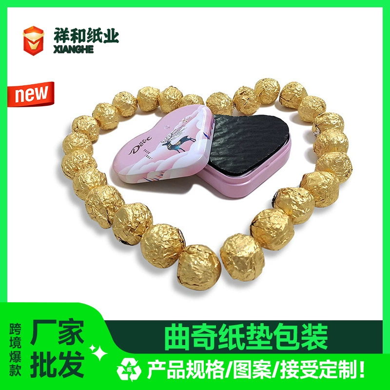 Ударопрочные бумаги для упаковки пищевых продуктов (шоколада, печенья), амортизирующие и ударопоглощающие наполнители, маслостойкие буферные бумаги различных размеров