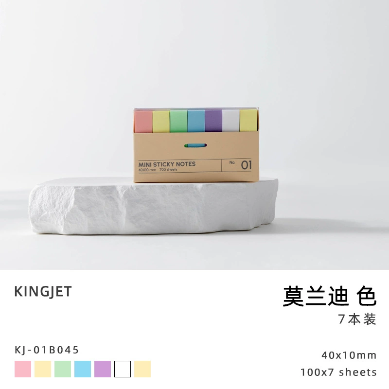 KINGJET Цветной мини MINI удобный стикер для чтения заметок, знак, знак, n-временная лента маркировочные наклейки
