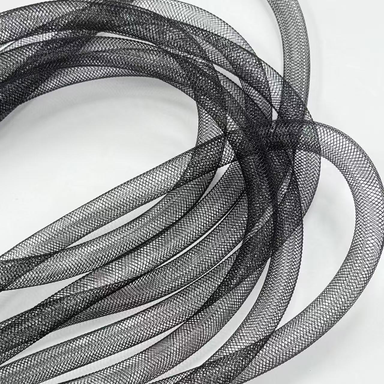 0.6-1.0mm弹力网管圣诞万圣节DIY装饰材料服辅料批发销可