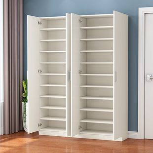 Balcony Shoe Cabinet Modern Simple Home Entrance Large Capacity Shoe Rack Shoe Cabinet Storage Cabinet Multi-Functional Foyer Cabinet