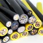 供应井下矿用铲运机专用电缆线3*16+1*10mm2 电铲车铜芯拖拽尾缆