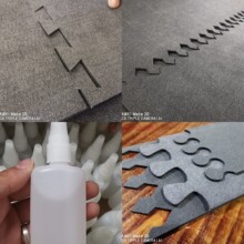 切割机白色毛毡台布传送带异形裁切机毛毡裁切机毛毯子机台板