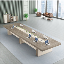 会议桌长条桌简约现代接待桌椅组合大型洽谈会议培训桌大型会议桌