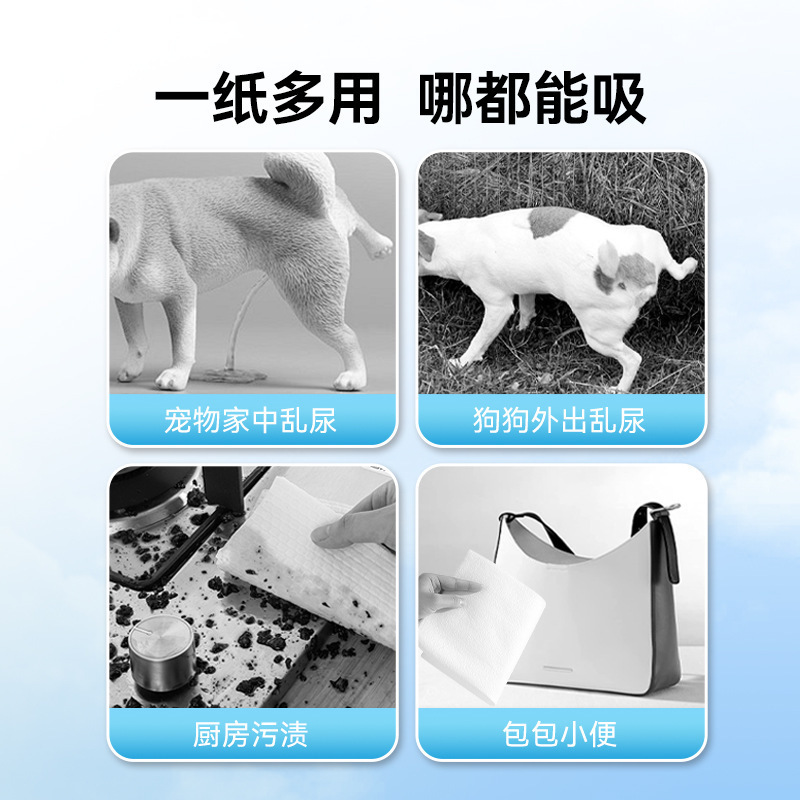 Papel absorbente de orina para perros y gatos, papel absorbente de orina de secado rápido, pañales absorbentes de orina para perros y gatos, papel absorbente de orina para mascotas
