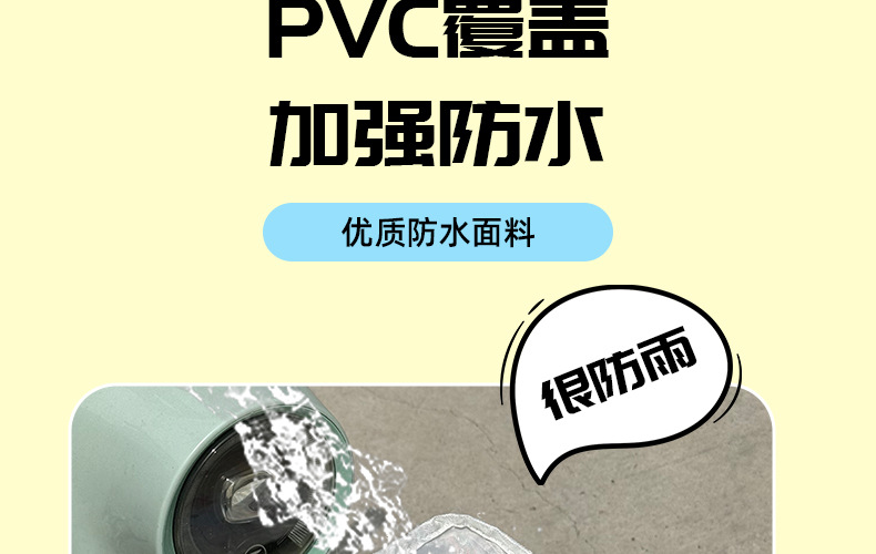 New electric bike front basket PVC waterproof cover, bicycle basket dust cover, cartoon-themed universal modification accessory