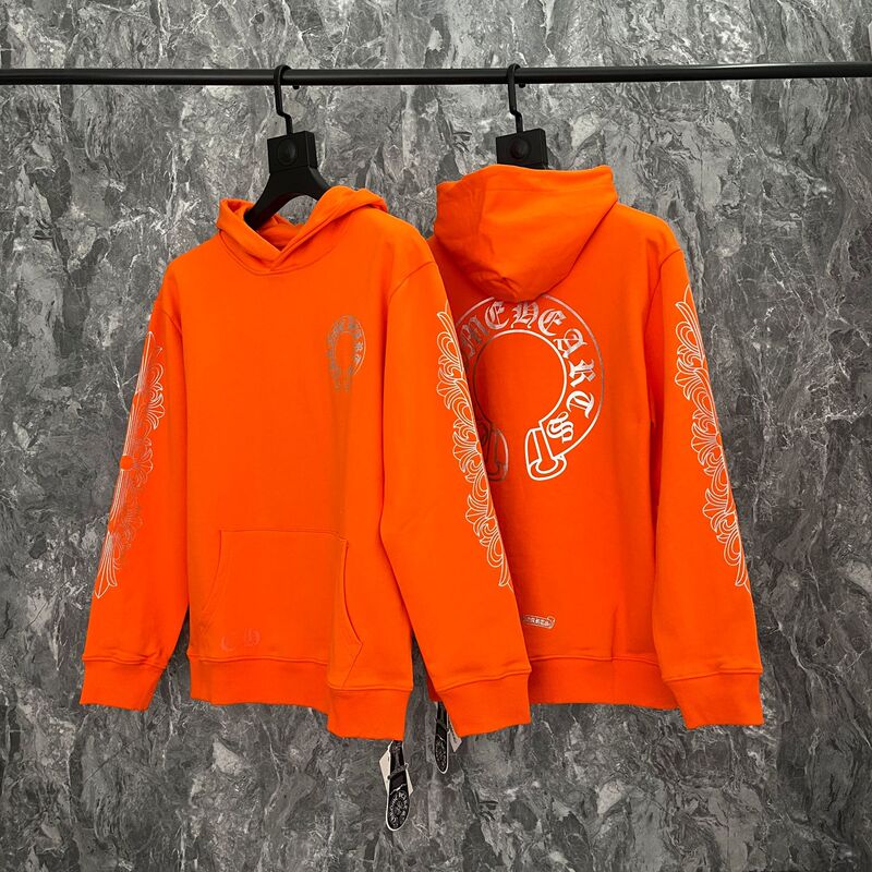 25ss正确版Chrome Hearts 克罗伈十字架连帽卫衣百搭潮流时尚批发|undefined